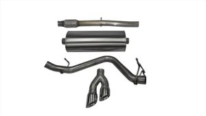 Chevrolet Silverado 1500 Performance Exhaust - Single Side Exit - CORSA Performance - Touring Cat Back - Polished - `14-`19